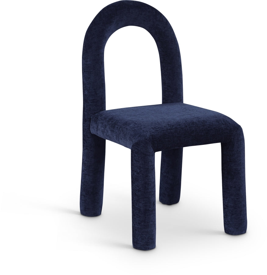 Amari Chenille Fabric Upholstered Dining Chair