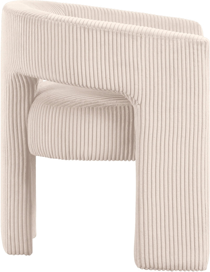 Riz Corduroy Upholstered Accent Chair / Dining Chair