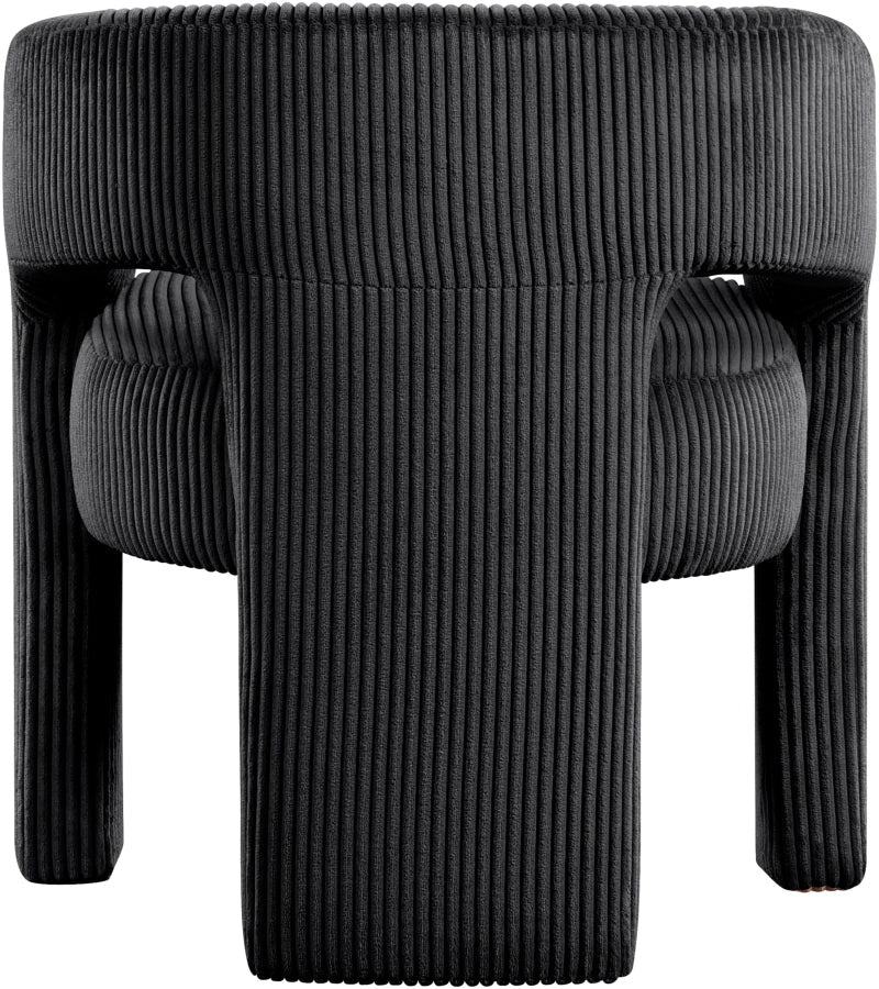 Riz Corduroy Upholstered Accent Chair / Dining Chair