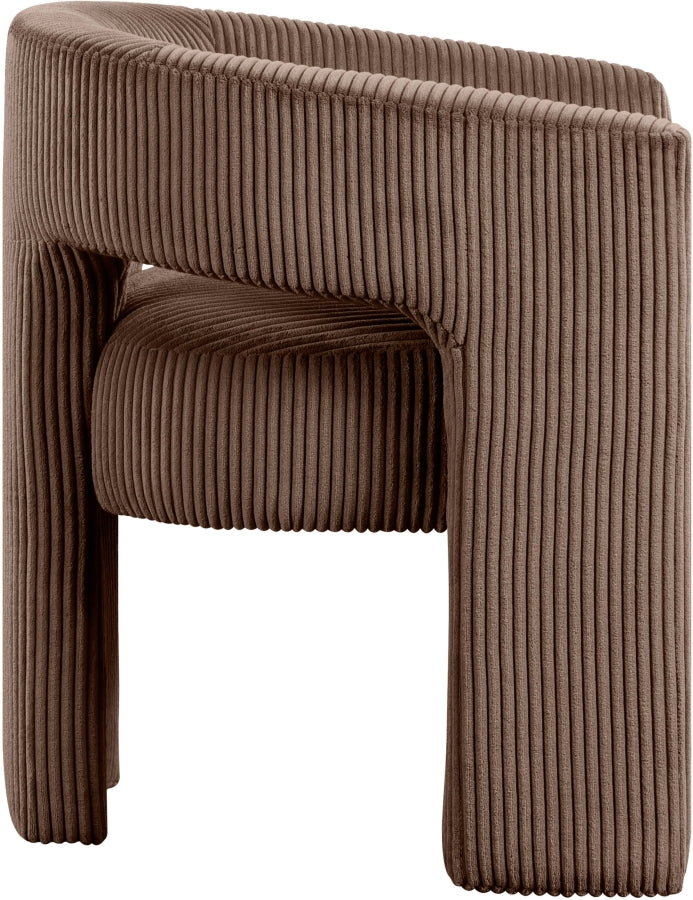 Riz Corduroy Upholstered Accent Chair / Dining Chair