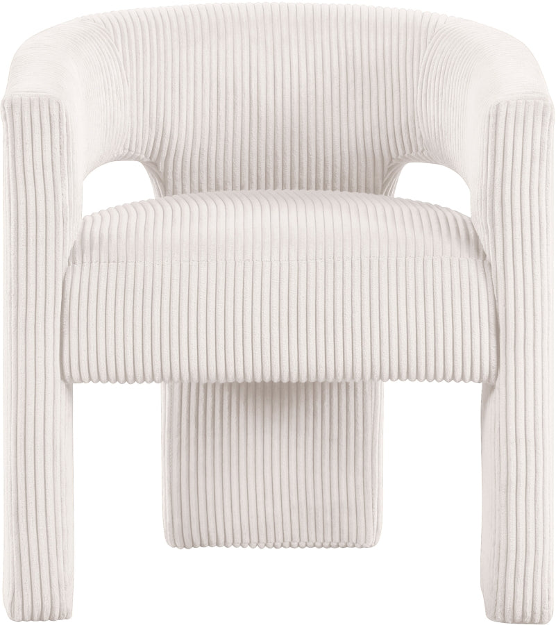Riz Corduroy Upholstered Accent Chair / Dining Chair