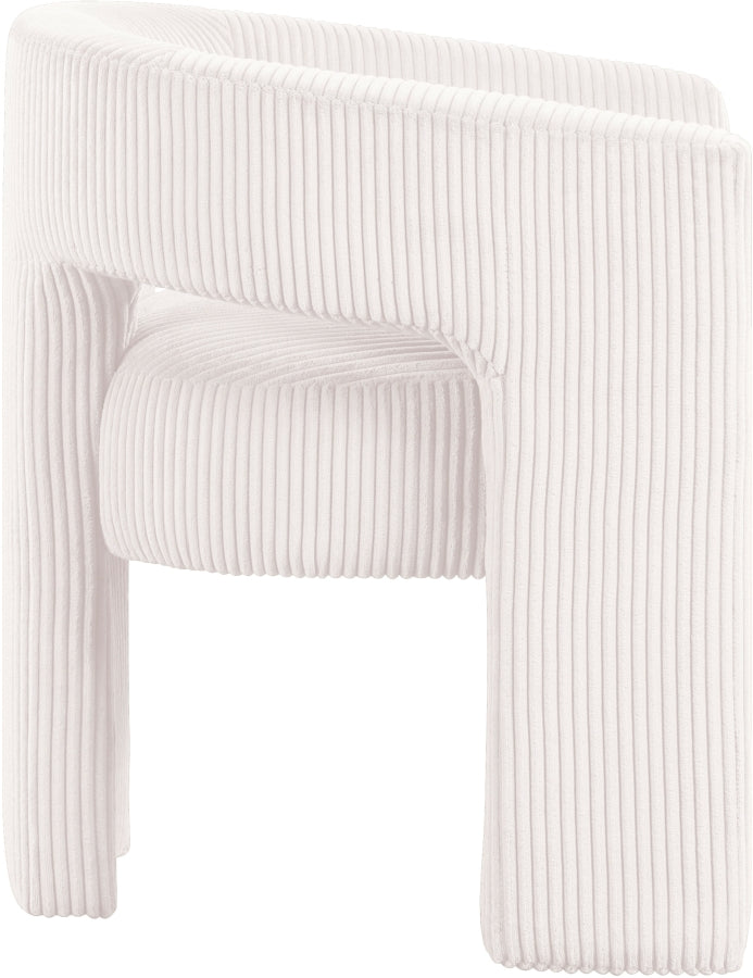 Riz Corduroy Upholstered Accent Chair / Dining Chair