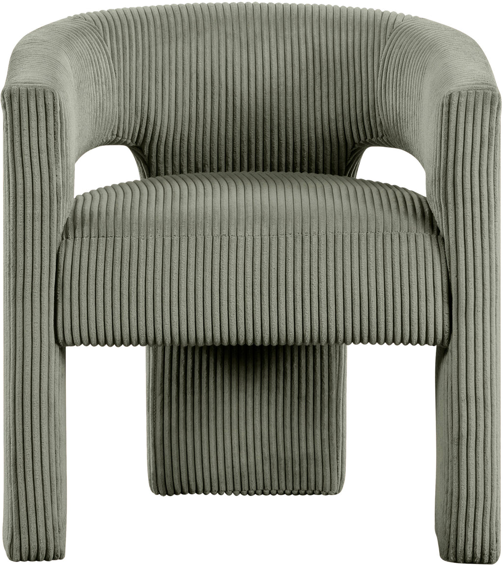 Riz Corduroy Upholstered Accent Chair / Dining Chair