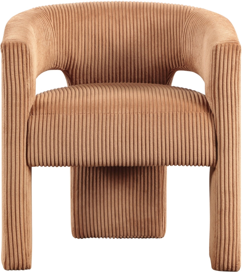 Riz Corduroy Upholstered Accent Chair / Dining Chair
