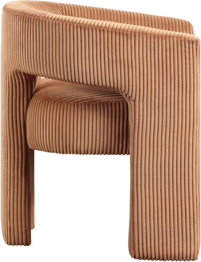 Riz Corduroy Upholstered Accent Chair / Dining Chair
