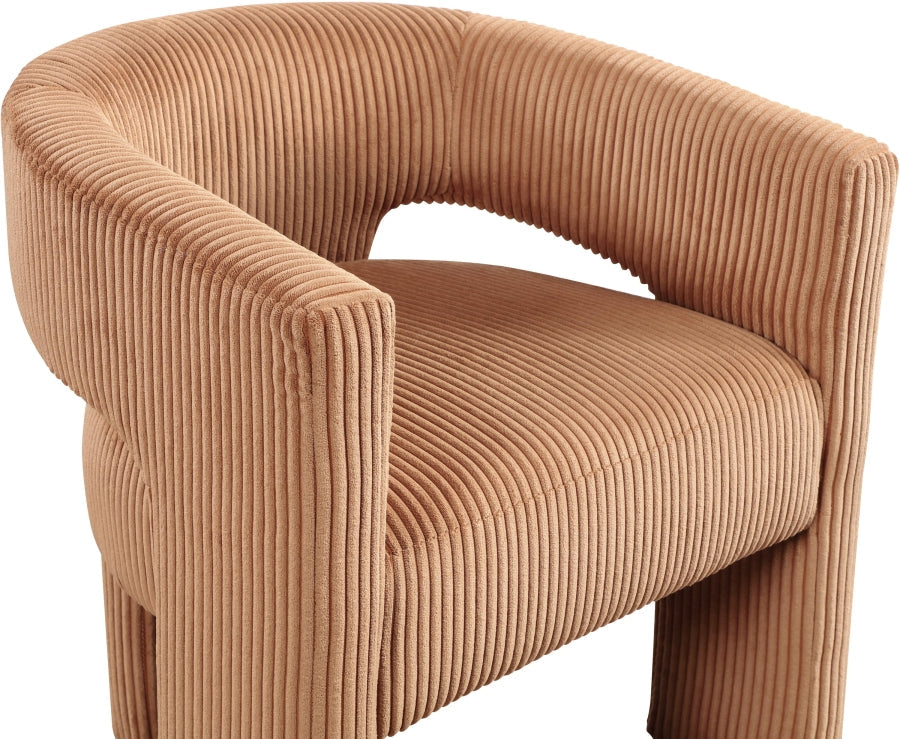 Riz Corduroy Upholstered Accent Chair / Dining Chair