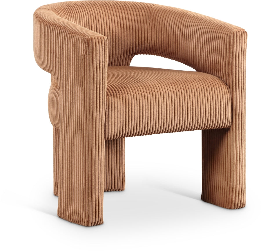Riz Corduroy Upholstered Accent Chair / Dining Chair