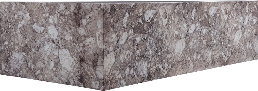 Piazza Marble Finish Indoor/Outdoor Concrete Coffee Table