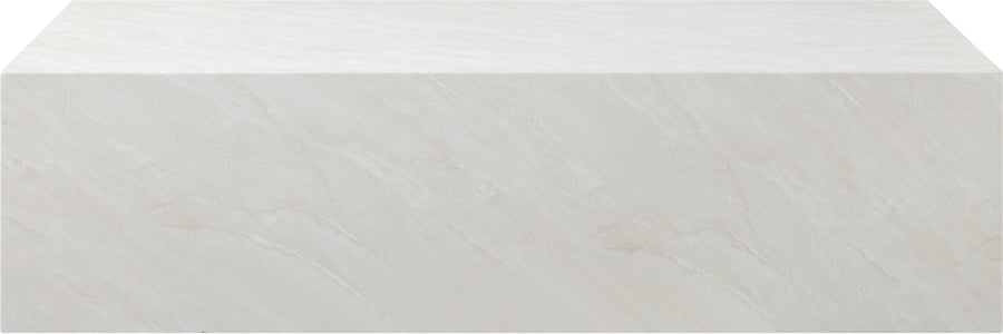 Piazza Marble Finish Indoor/Outdoor Concrete Coffee Table