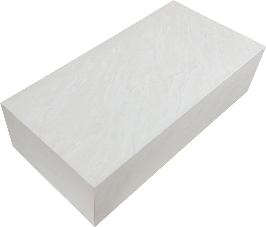 Piazza Marble Finish Indoor/Outdoor Concrete Coffee Table