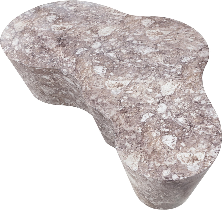 Monza Marble Finish Indoor/Outdoor Concrete Coffee Table