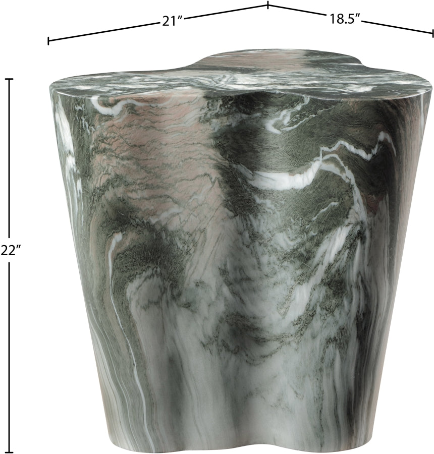 Monza Marble Finish Indoor / Outdoor Concrete End / Side Table