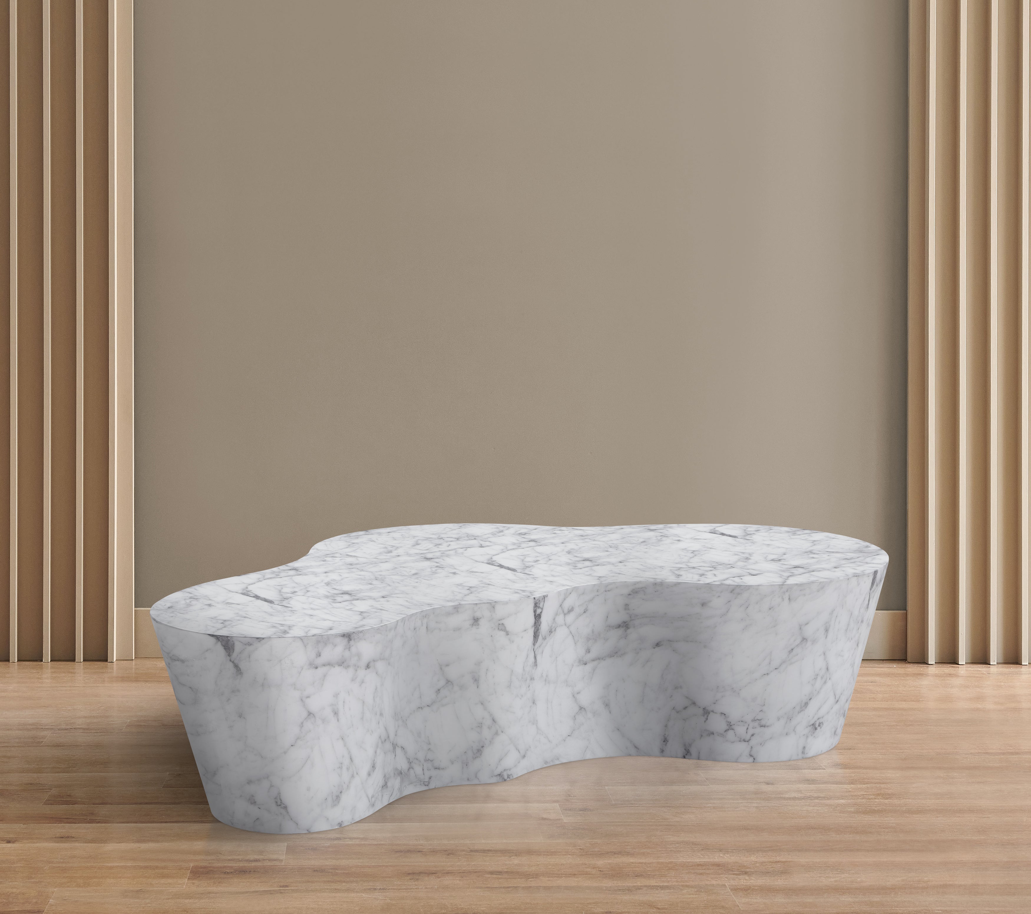 Monza Marble Finish Indoor/Outdoor Concrete Coffee Table