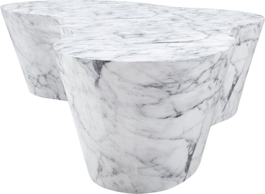 Monza Marble Finish Indoor/Outdoor Concrete Coffee Table