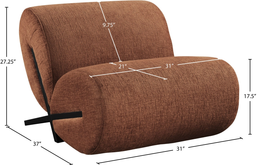 Akira Fabric Upholstered Accent Chair