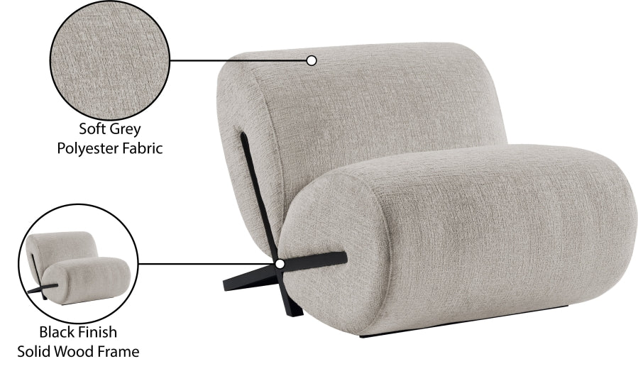 Akira Fabric Upholstered Accent Chair