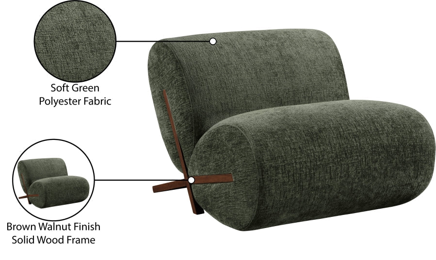 Akira Fabric Upholstered Accent Chair