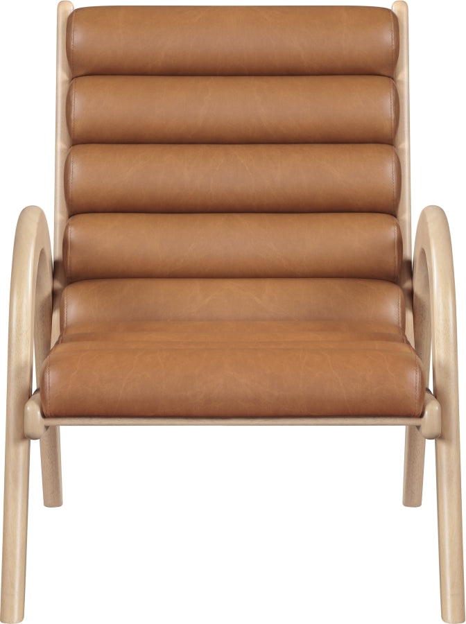 Randal Vegan Leather Upholstered Accent Chair