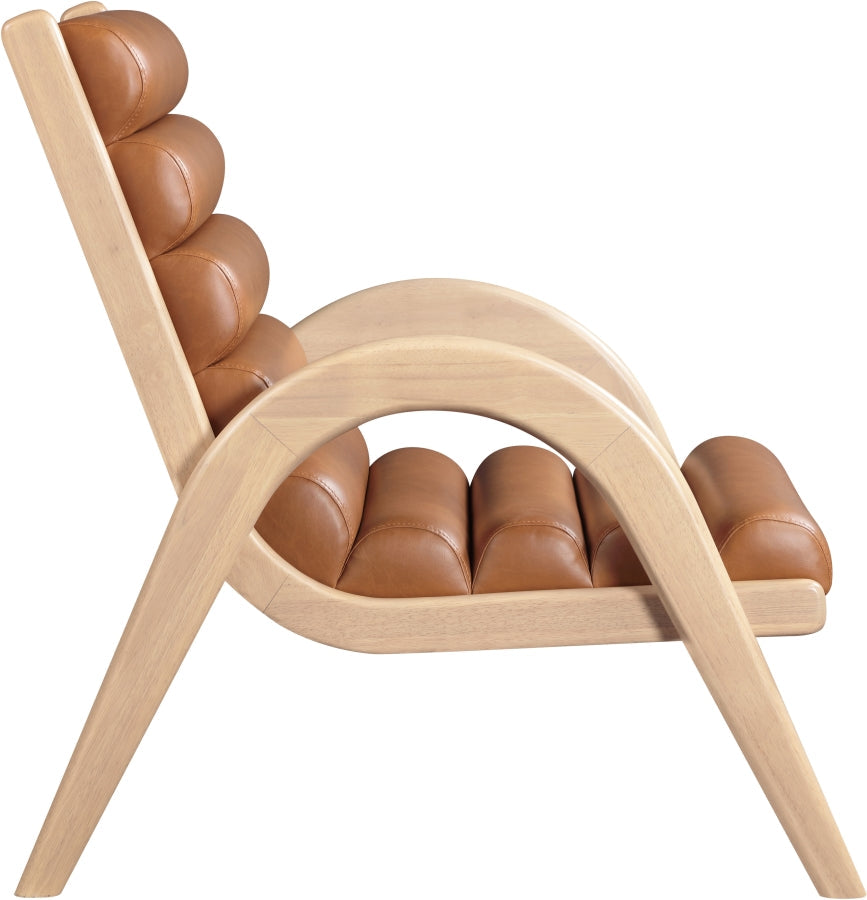 Randal Vegan Leather Upholstered Accent Chair