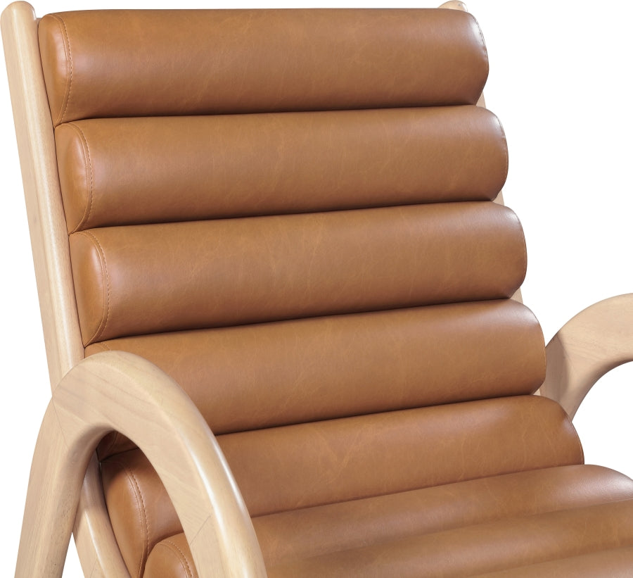 Randal Vegan Leather Upholstered Accent Chair
