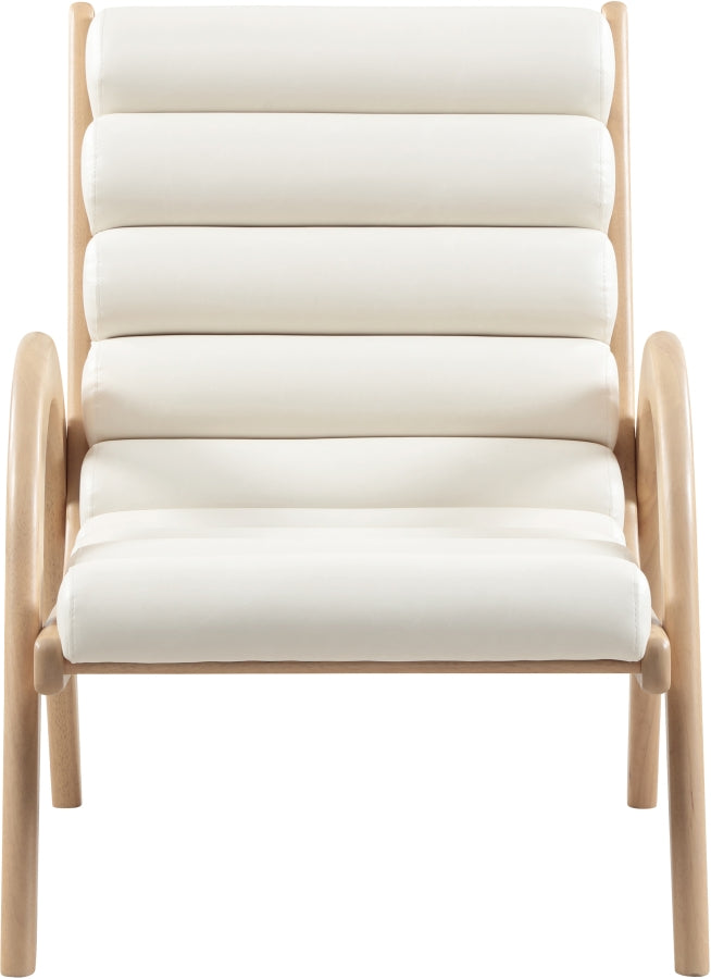 Randal Vegan Leather Upholstered Accent Chair