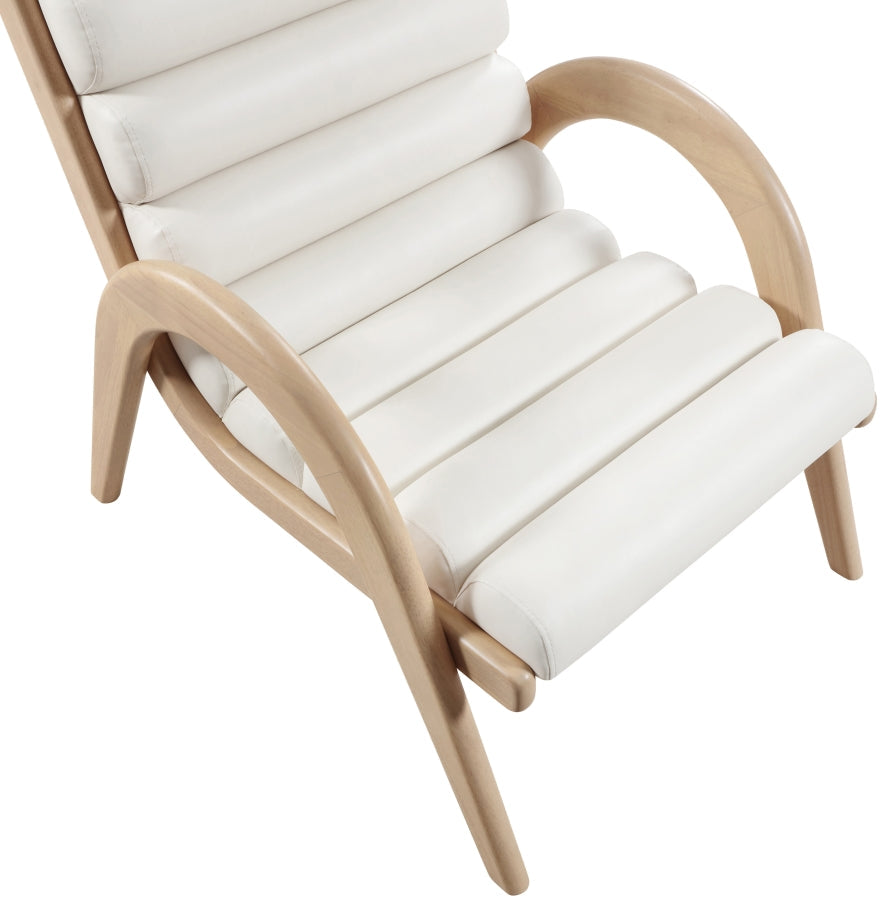 Randal Vegan Leather Upholstered Accent Chair