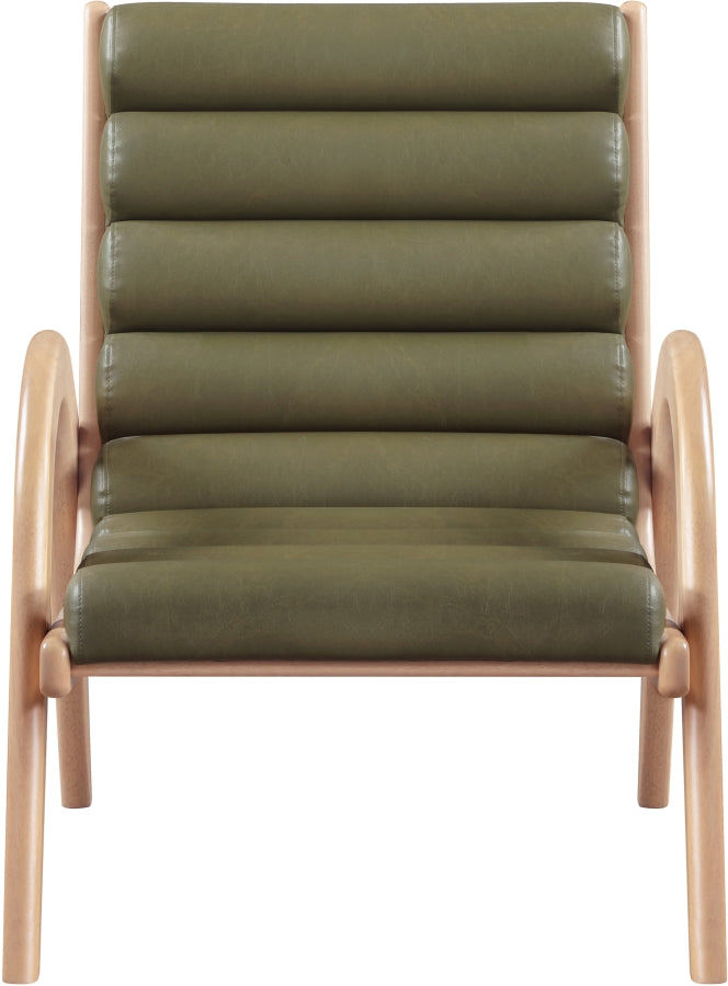 Randal Vegan Leather Upholstered Accent Chair