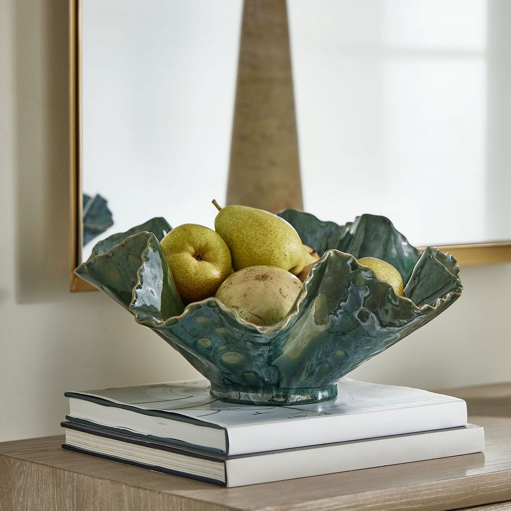 Verdant Bloom Outdoor Bowl