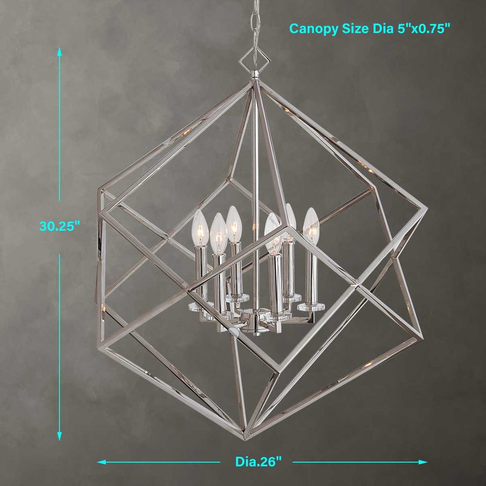 Euclid, 6 Lt Pendant