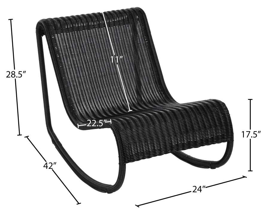 Antigua Wicker Outdoor Patio Rocking Chair