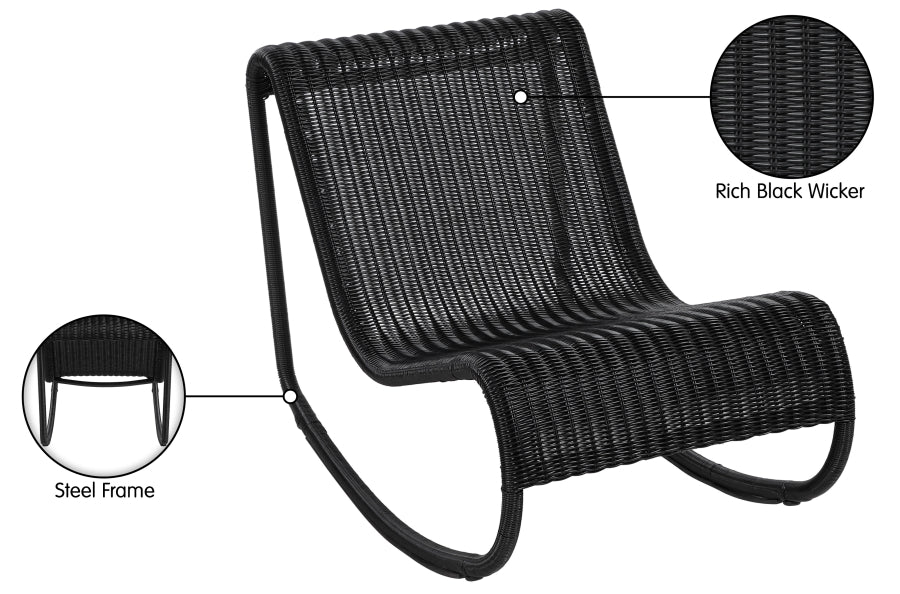 Antigua Wicker Outdoor Patio Rocking Chair
