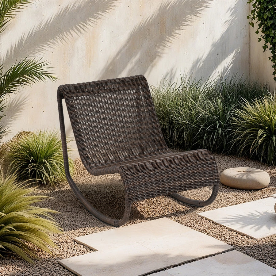 Antigua Wicker Outdoor Patio Rocking Chair