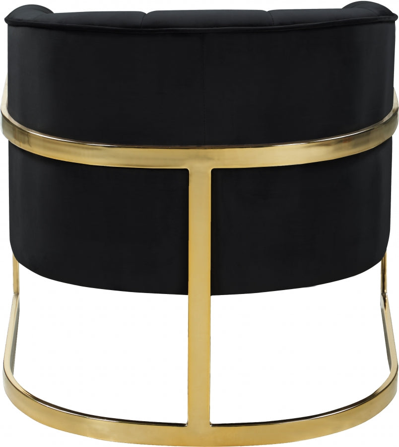 Carter Velvet Upholstered Accent Chair