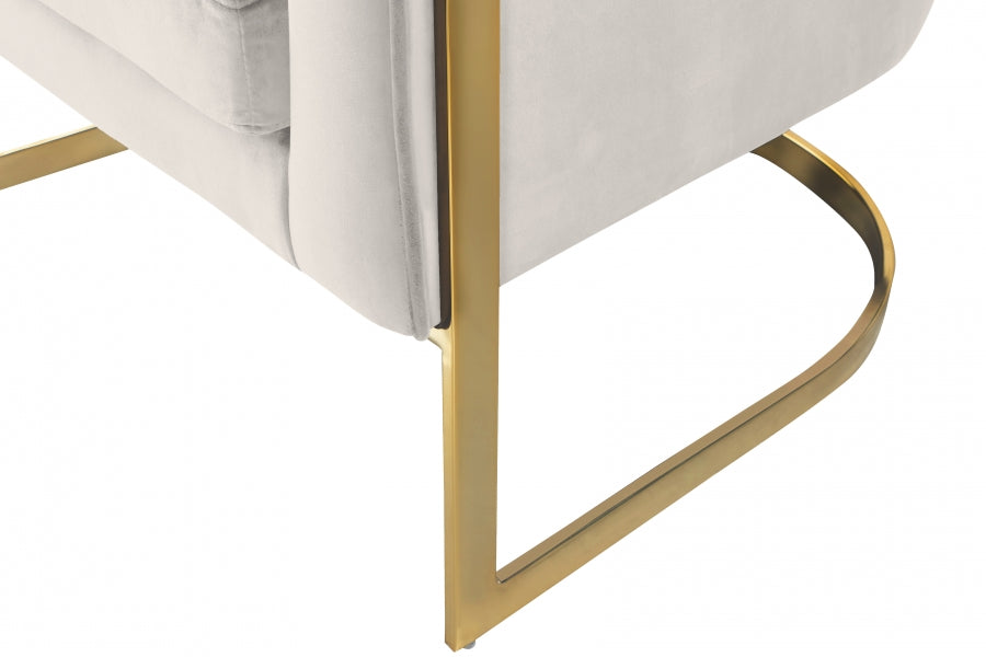 Carter Velvet Upholstered Accent Chair