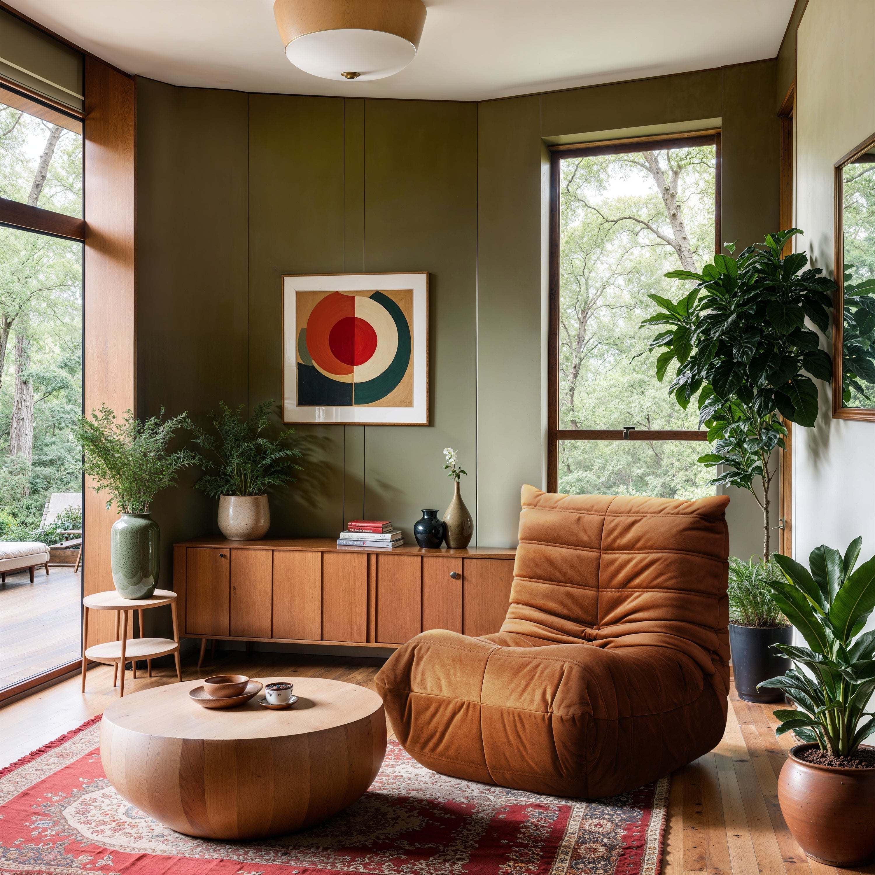 Relax Velvet Upholstered Chair