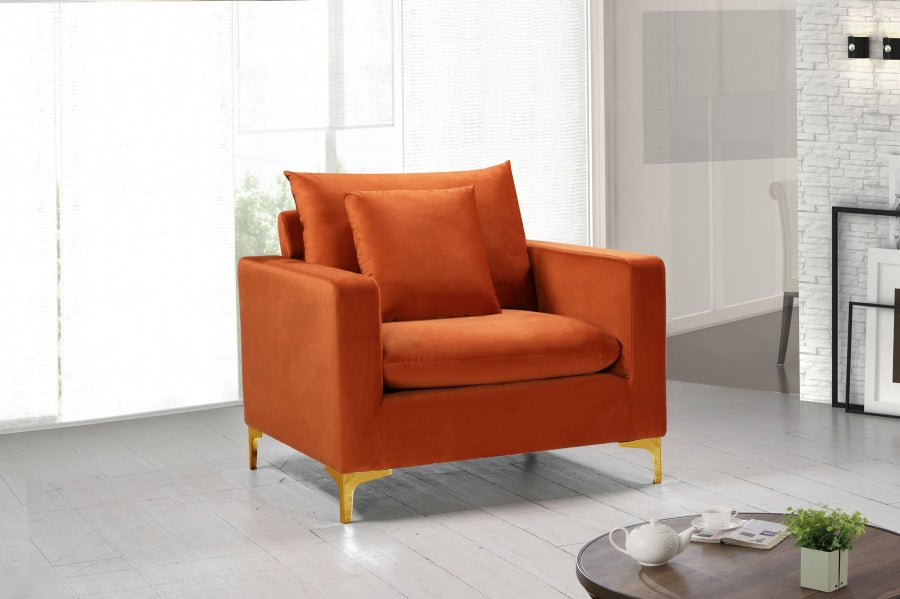 Naomi Velvet Upholstered Chair