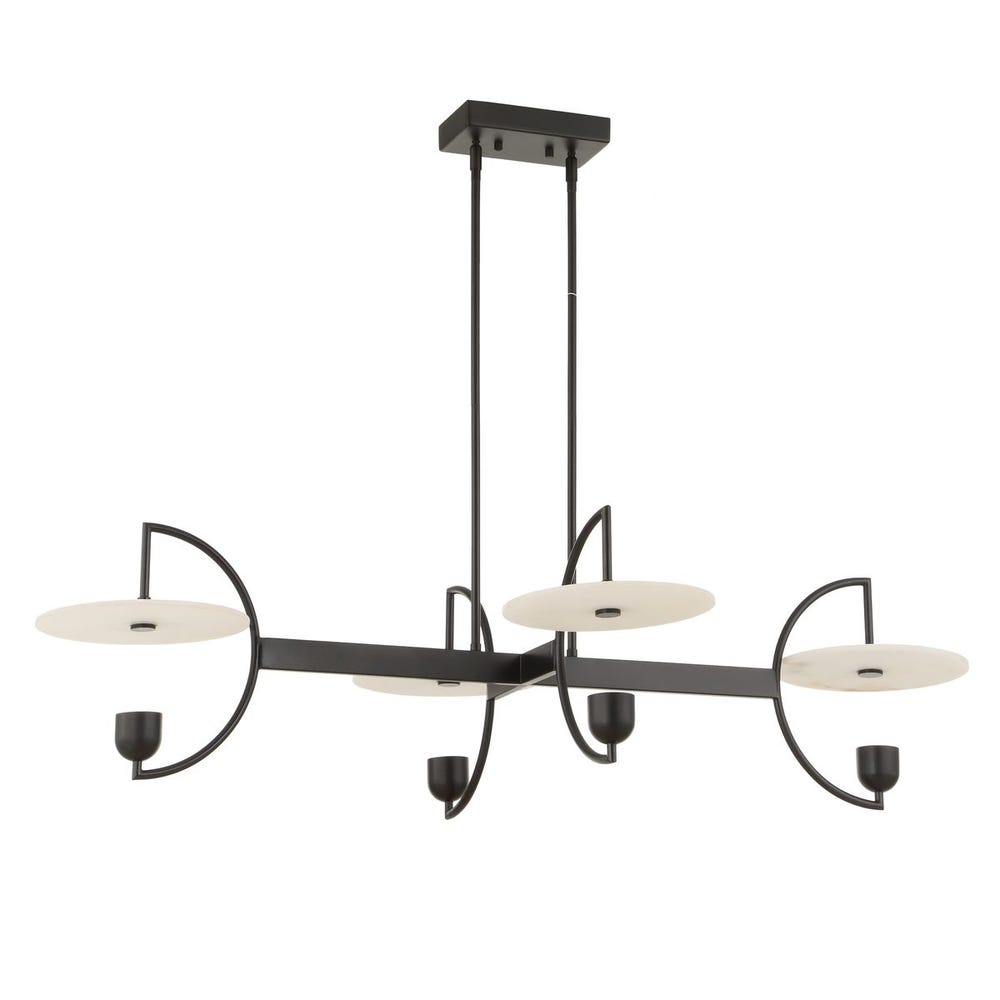 Kyoto, 4 Lt Linear LED Chandelier