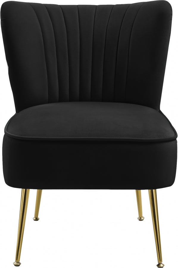 Tess Velvet Upholstered Accent Chair