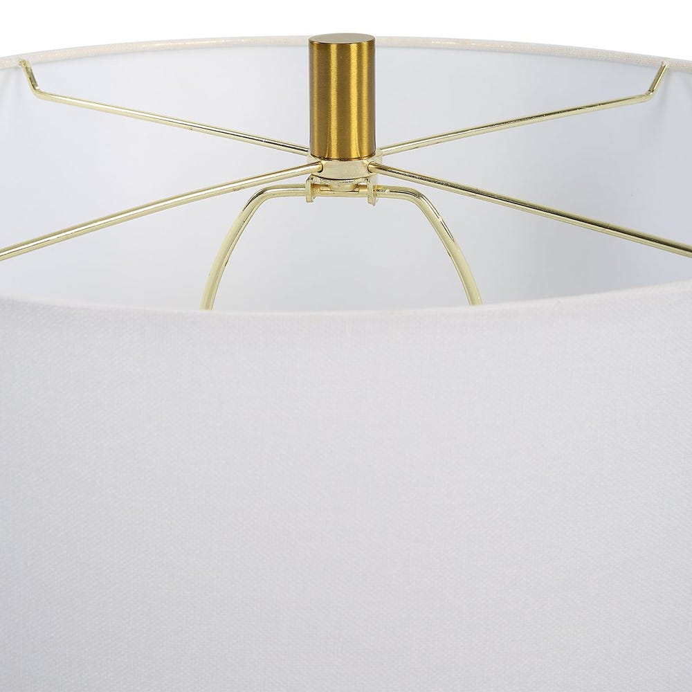 Gourd Table Lamp, Green