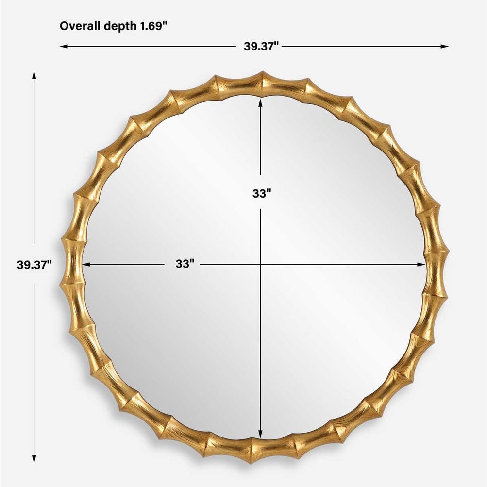 Nacala Round Mirror