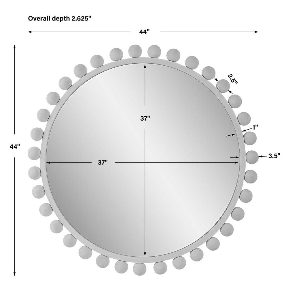 Cyra Round Mirror