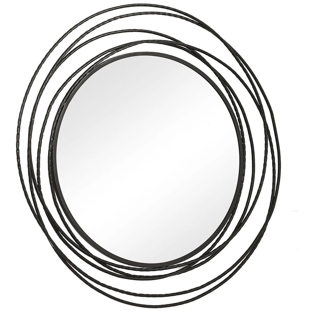 Whirlwind Round Mirror