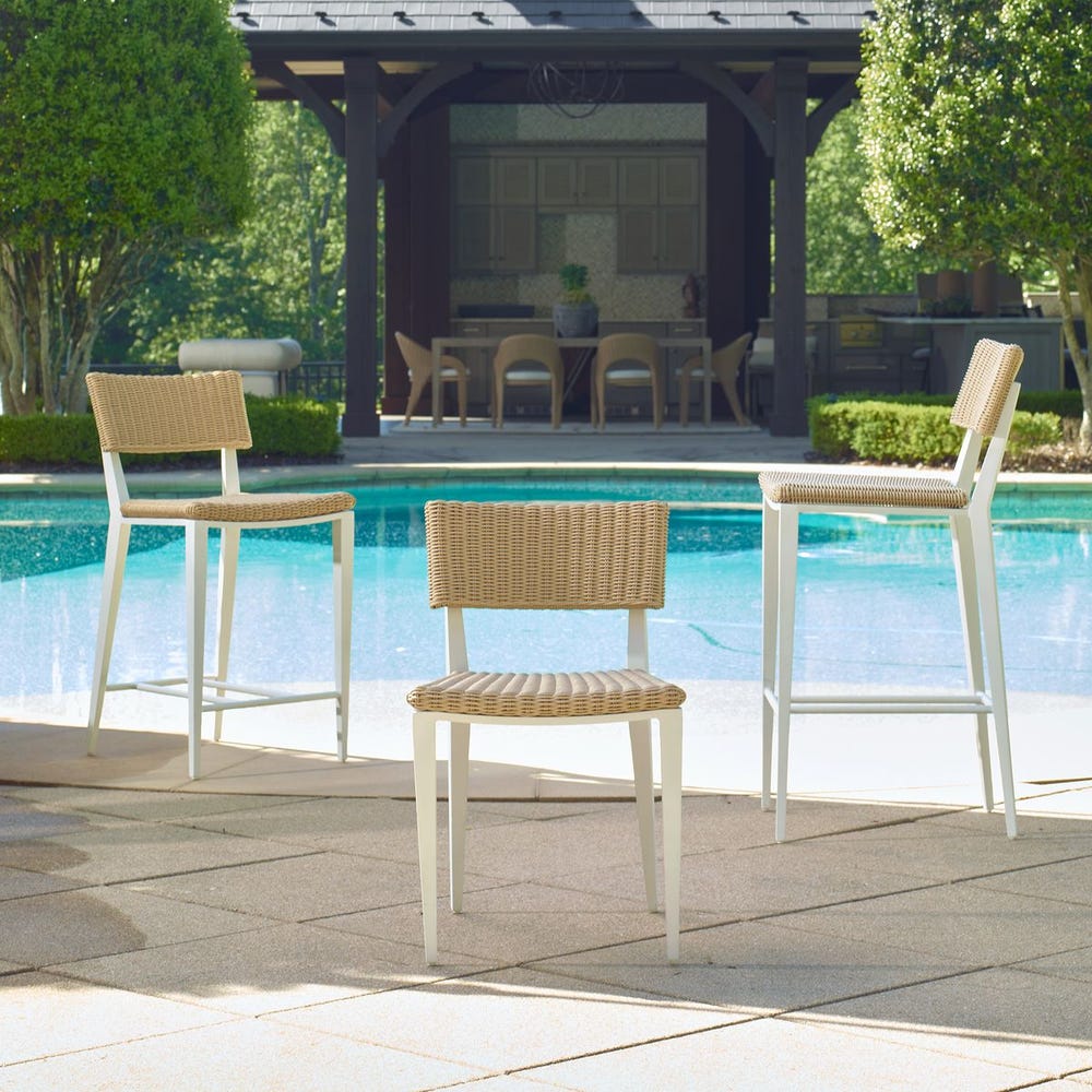 Calbas Outdoor Bar Stool