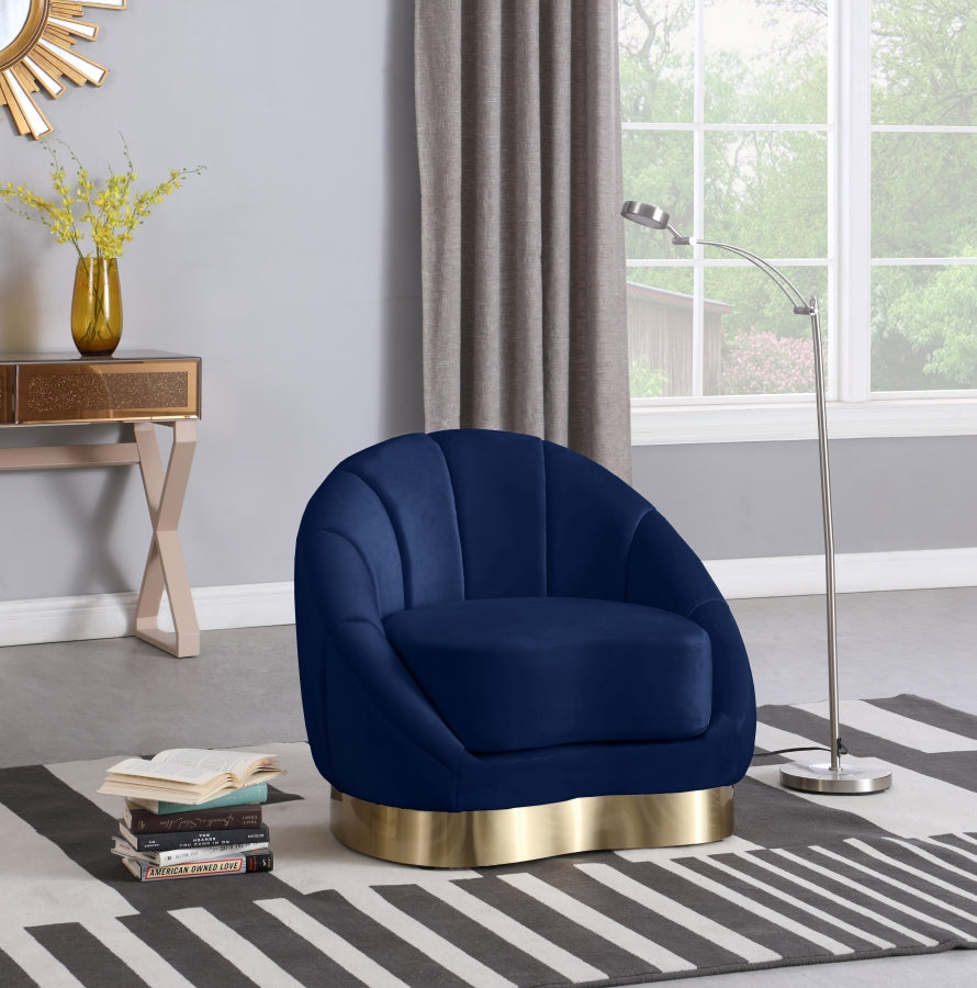 Shelly Velvet Upholstered Chair