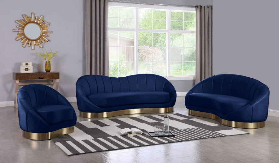 Shelly Velvet Upholstered Chair