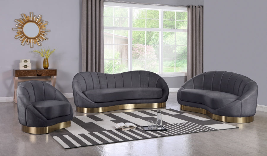 Shelly Velvet Upholstered Chair