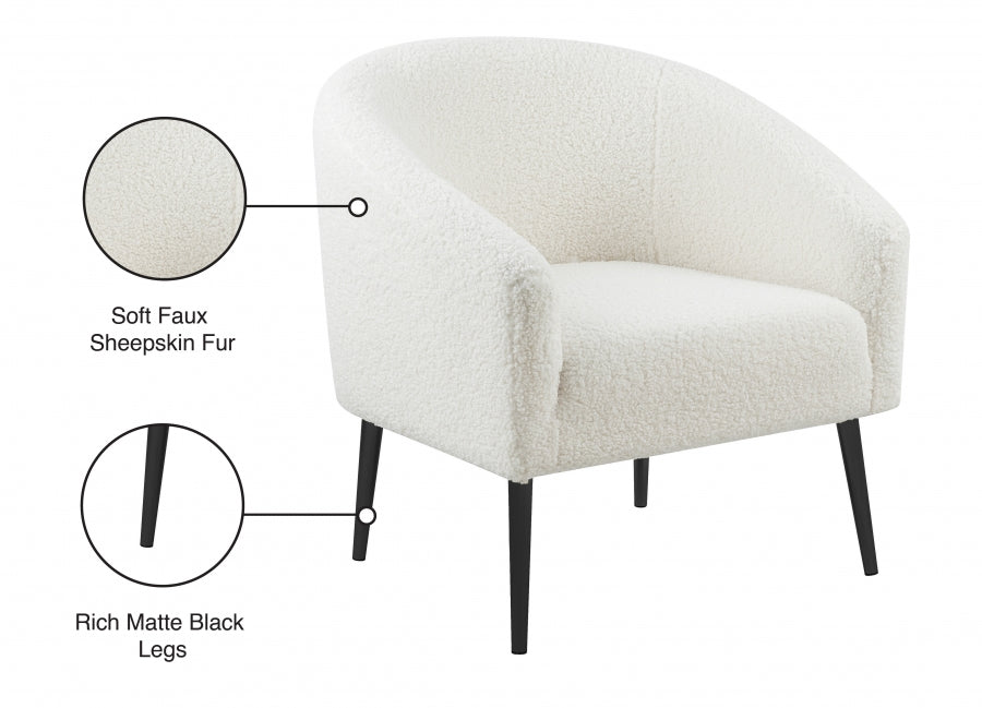 Barlow Faux Fur Chair