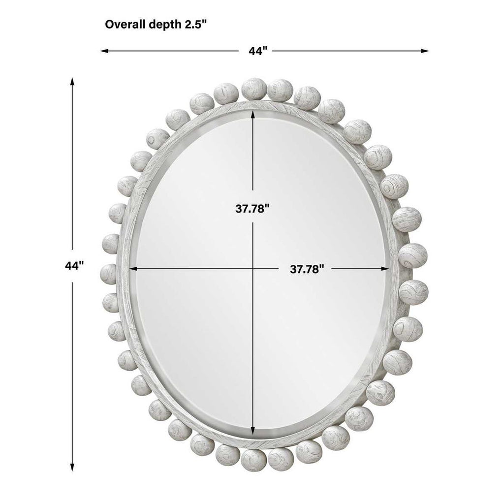 Cyra Round Mirror
