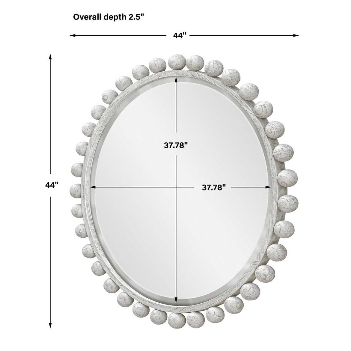 Cyra Round Mirror