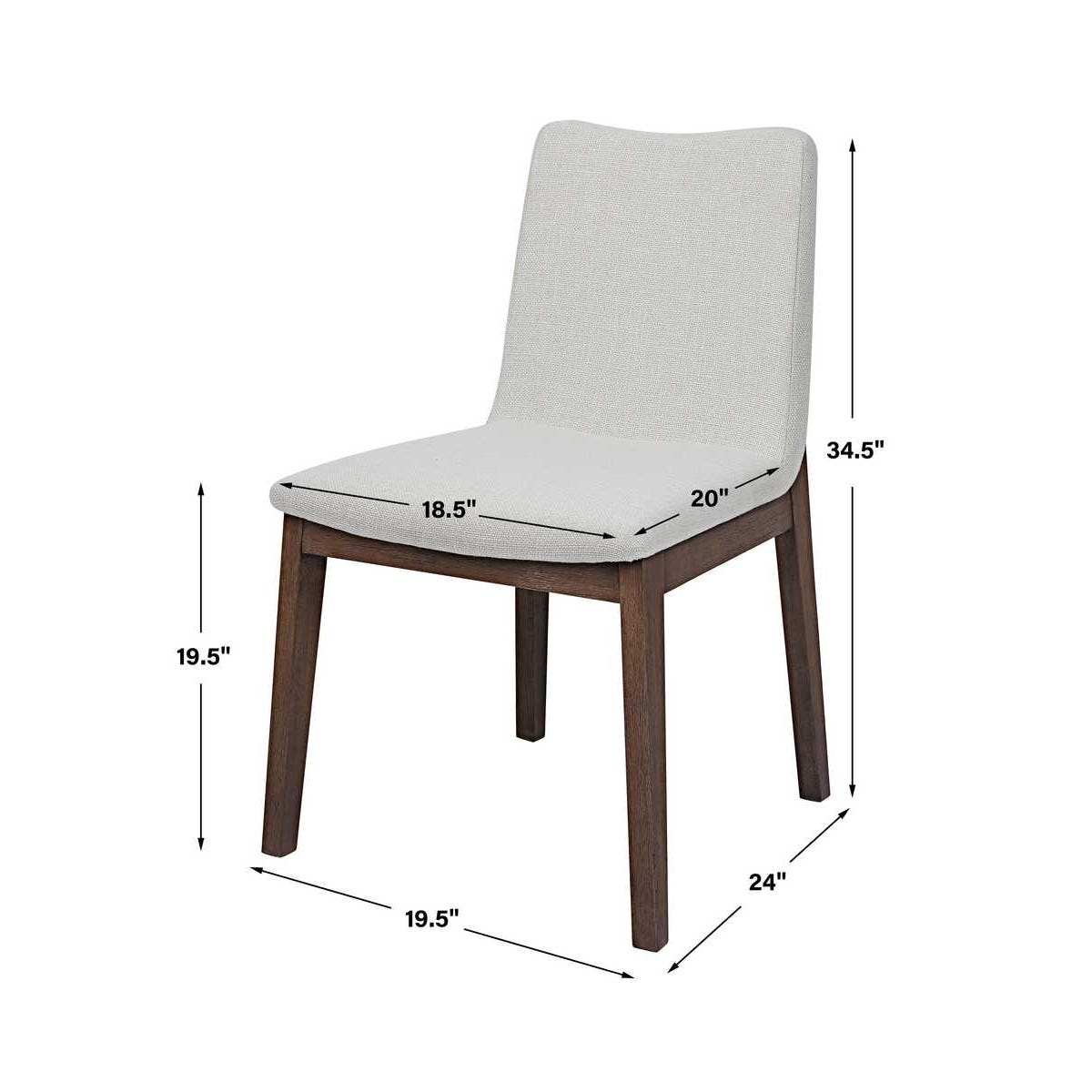 Delano Armless Chair, 2 Per Box, Priced Each